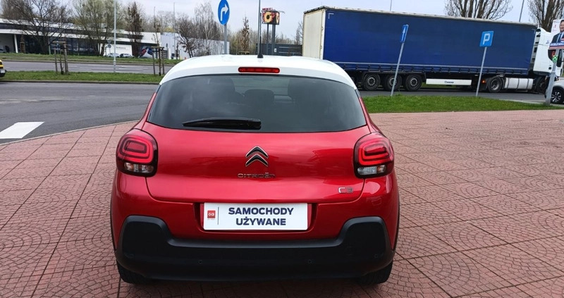Citroen C3 cena 72900 przebieg: 33556, rok produkcji 2022 z Gniewkowo małe 326